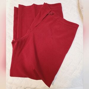 KASPER TROUSERS  RED 16